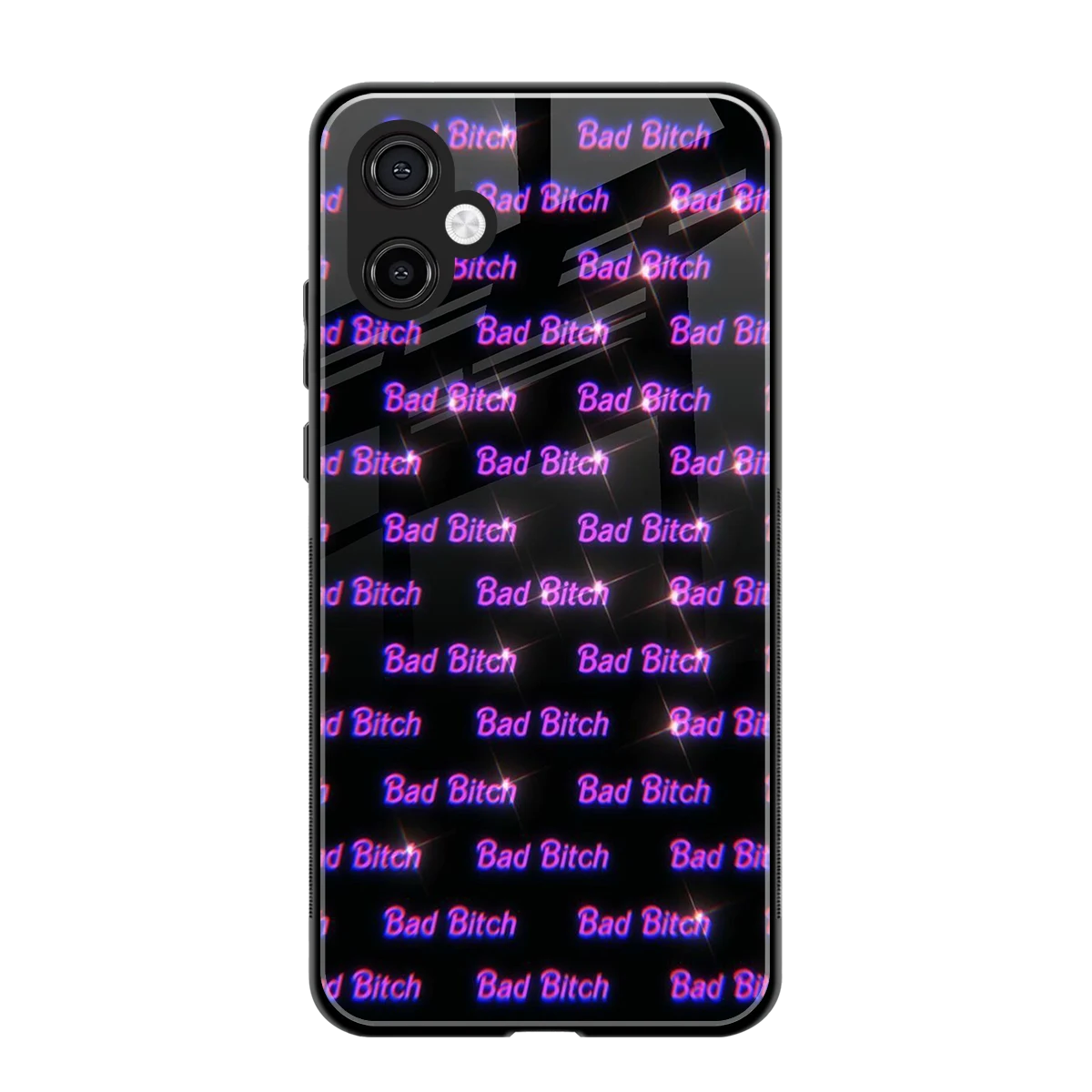 Bad Bitch back phone cover | glass case for samsung galaxy a06 5g