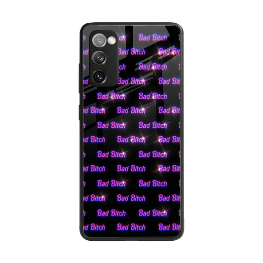 Bad Bitch back phone cover | glass case for samsung galaxy s20 fe