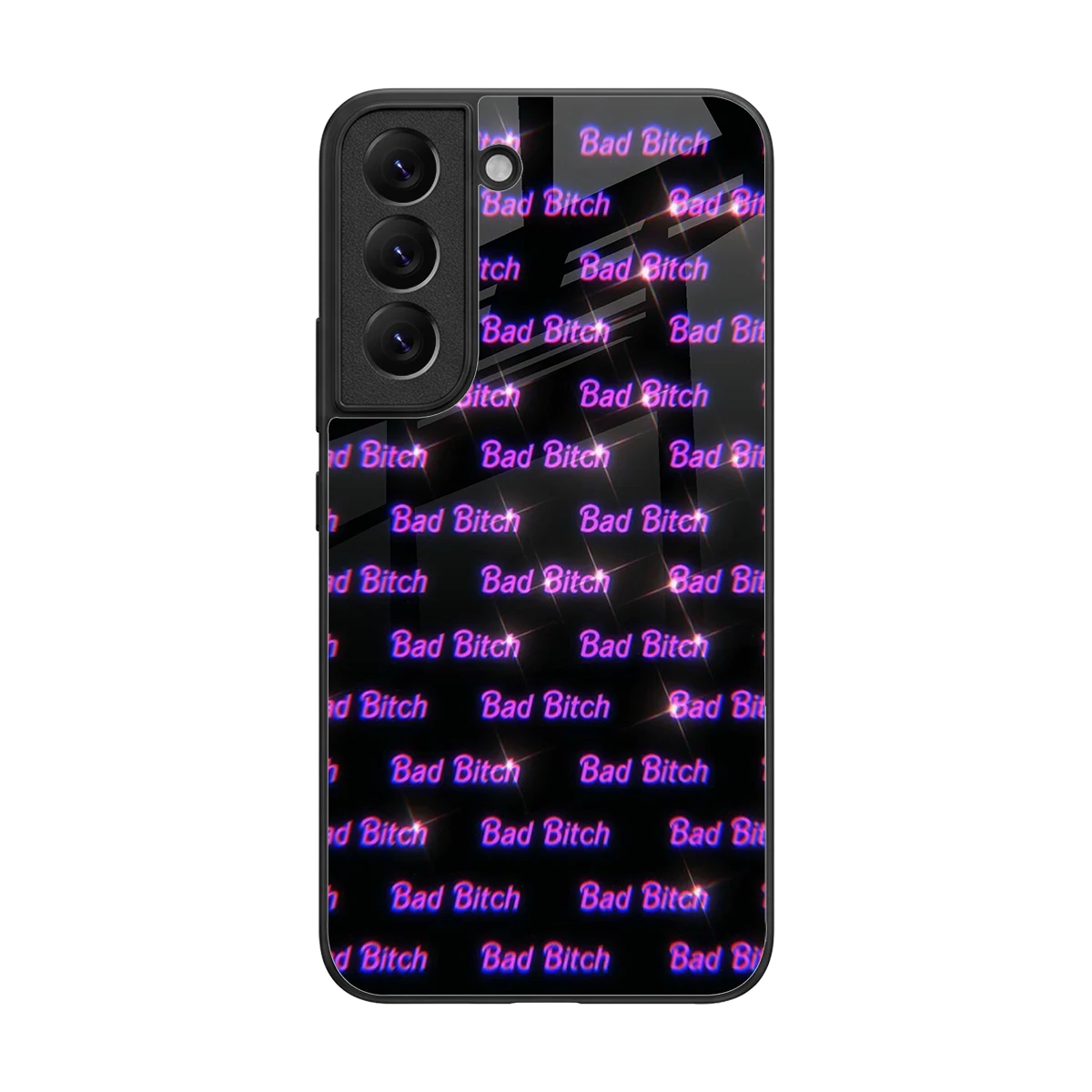 Bad Bitch back phone cover | glass case for samsung galaxy s22