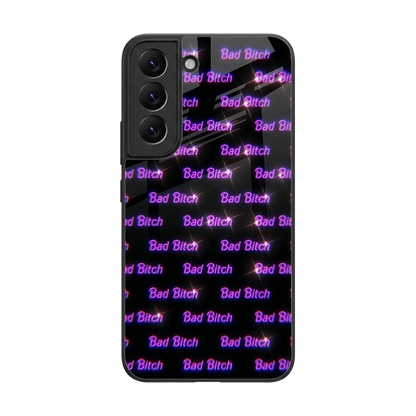 Bad Bitch back phone cover | glass case for samsung galaxy s22