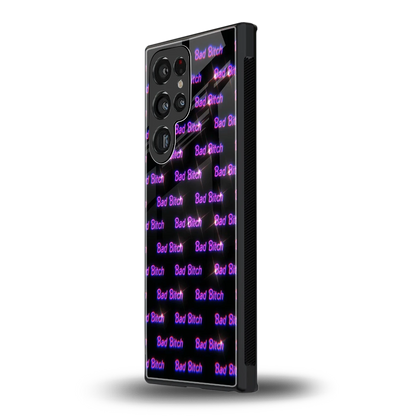 Bad Bitch samsung galaxy s23 ultra mobile cover | shockproof glass phone case