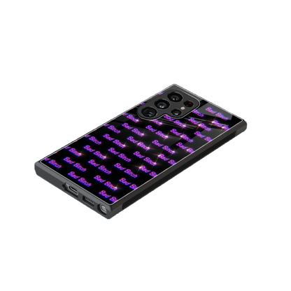 Bad Bitch stylish phone case for samsung galaxy s23 ultra | glossy glass and slim fit