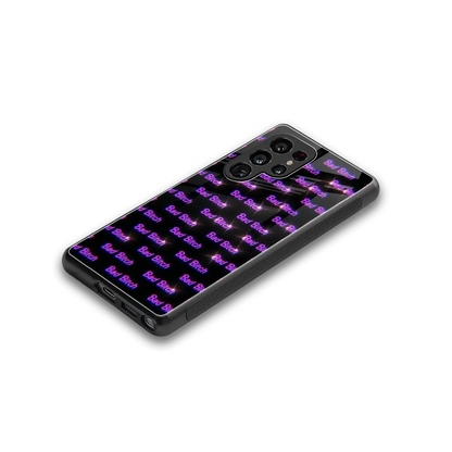 Bad Bitch stylish phone case for samsung galaxy s25 ultra | glossy glass and slim fit