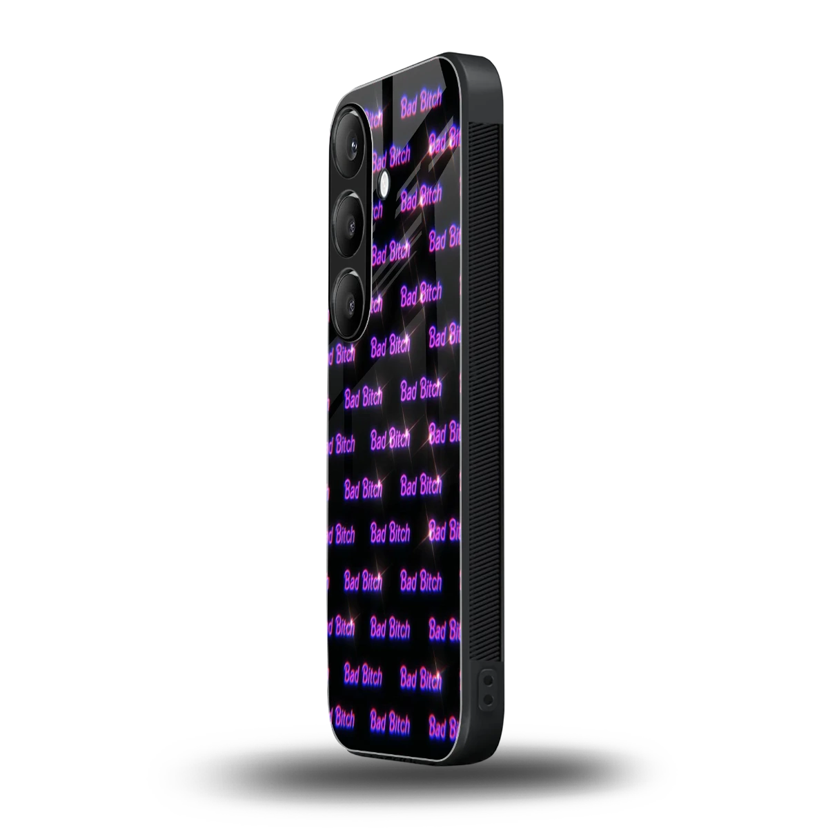 Bad Bitch samsung galaxy s24 mobile cover | shockproof glass phone case