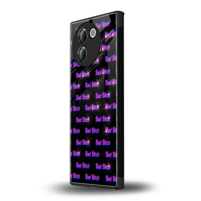 Bad Bitch vivo v30e mobile cover | shockproof glass phone case