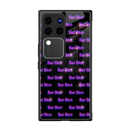 Bad Bitch back phone cover | glass case forvivo v30 pro