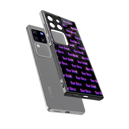 Bad Bitch sleekvivo v30 pro cover with tempered glass back and TPU edges