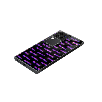 Bad Bitch stylish phone case forvivo v30 pro | glossy glass and slim fit