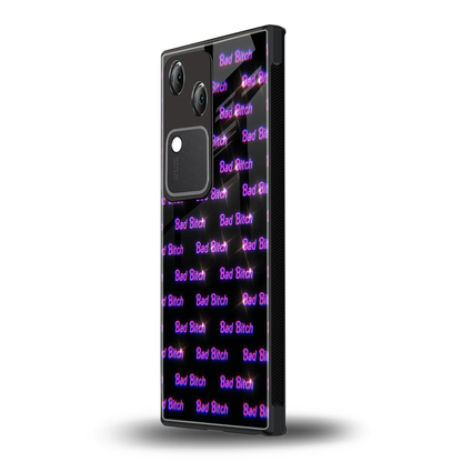 Bad Bitch vivo v30 mobile cover | shockproof glass phone case