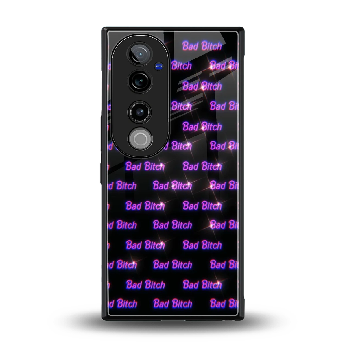 Bad Bitch back phone cover | glass case for vivo v40 pro