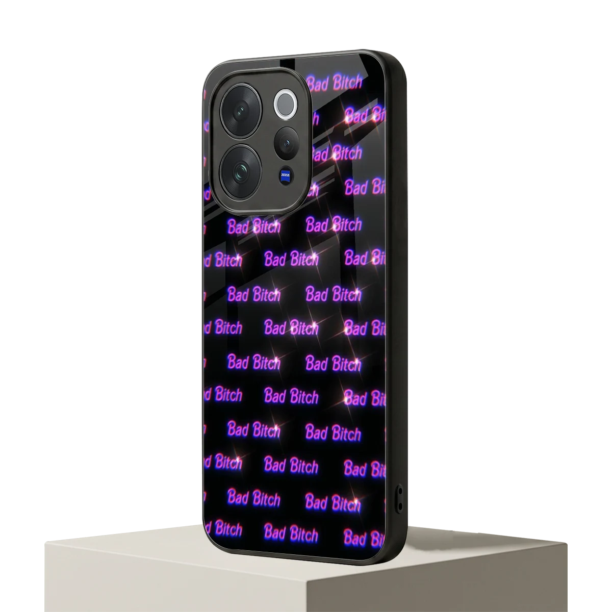 Bad Bitch vivo v70 mobile cover | shockproof glass phone case
