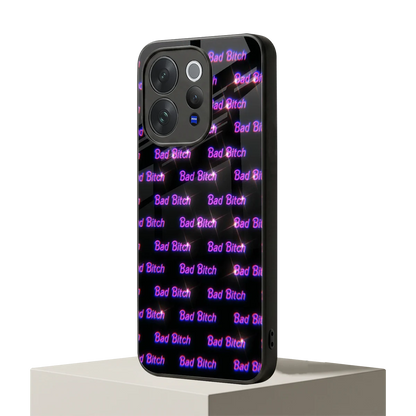 Bad Bitch vivo v70 elite mobile cover | shockproof glass phone case