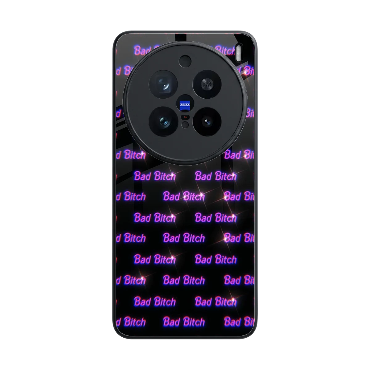 Bad Bitch back phone cover | glass case for vivo x200 pro