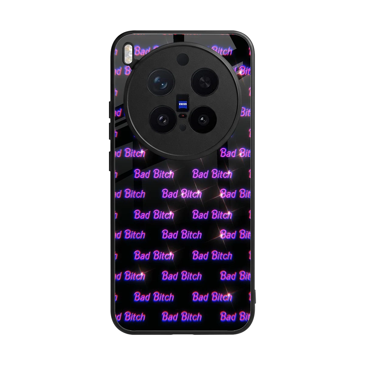 Bad Bitch back phone cover | glass case for vivo x300 pro