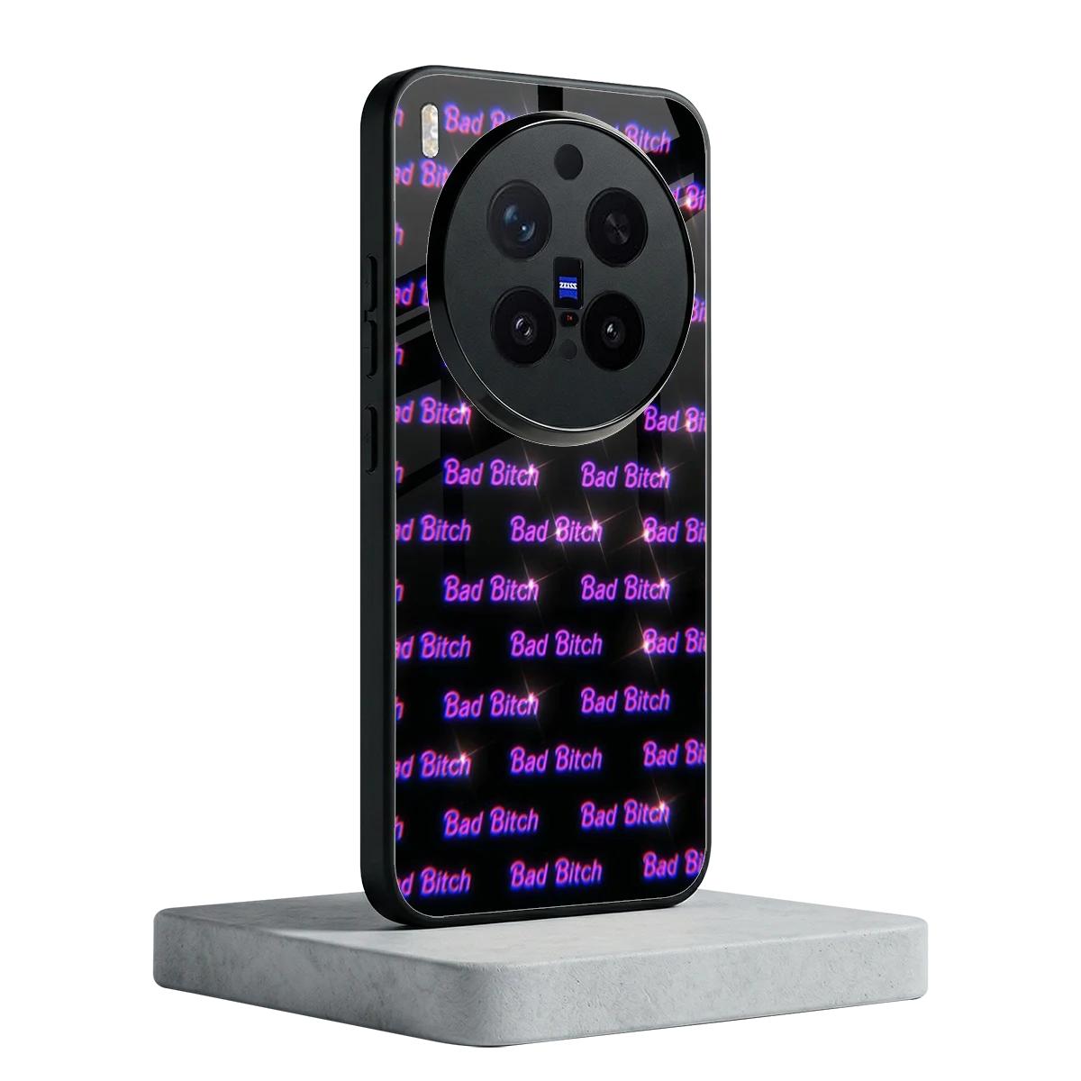 Bad Bitch vivo x300 pro mobile cover | shockproof glass phone case