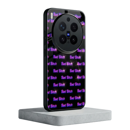 Bad Bitch vivo x300 pro mobile cover | shockproof glass phone case