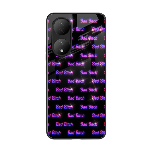 Bad Bitch back phone cover | glass case for Vivo-y100