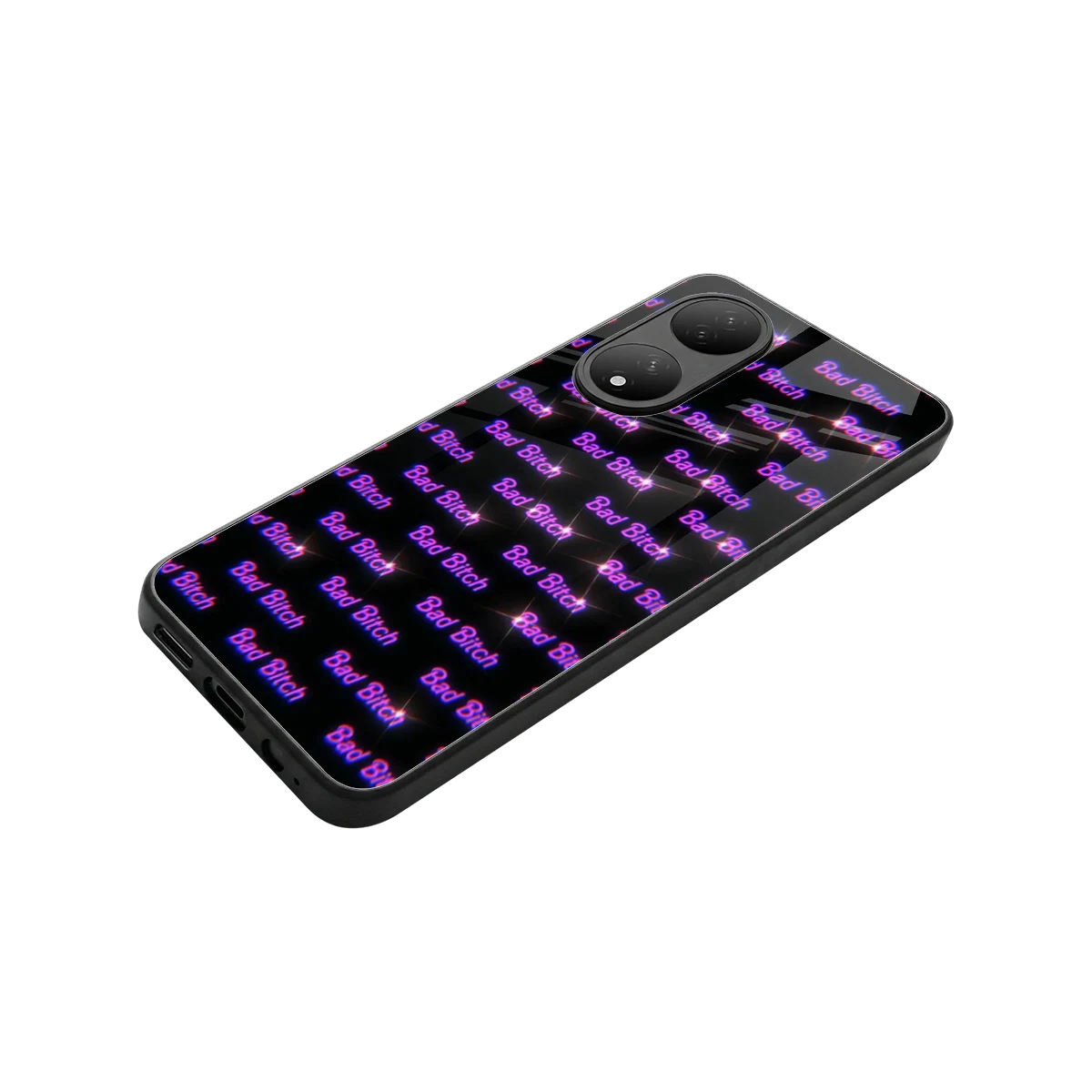 Bad Bitch stylish phone case for Vivo-y100 | glossy glass and slim fit