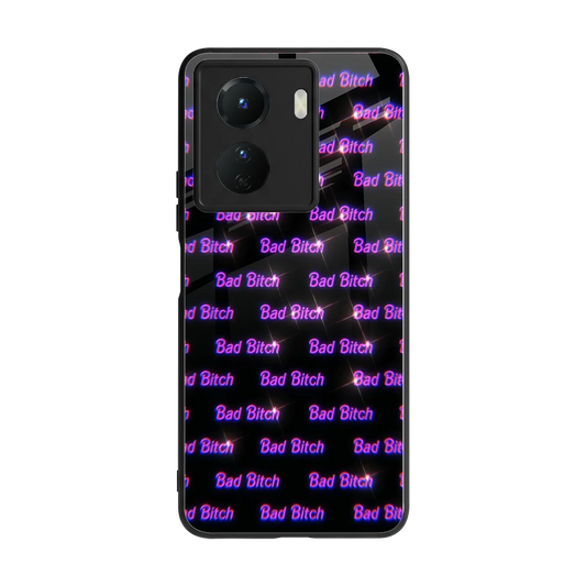 Bad Bitch back phone cover | glass case for vivo y16