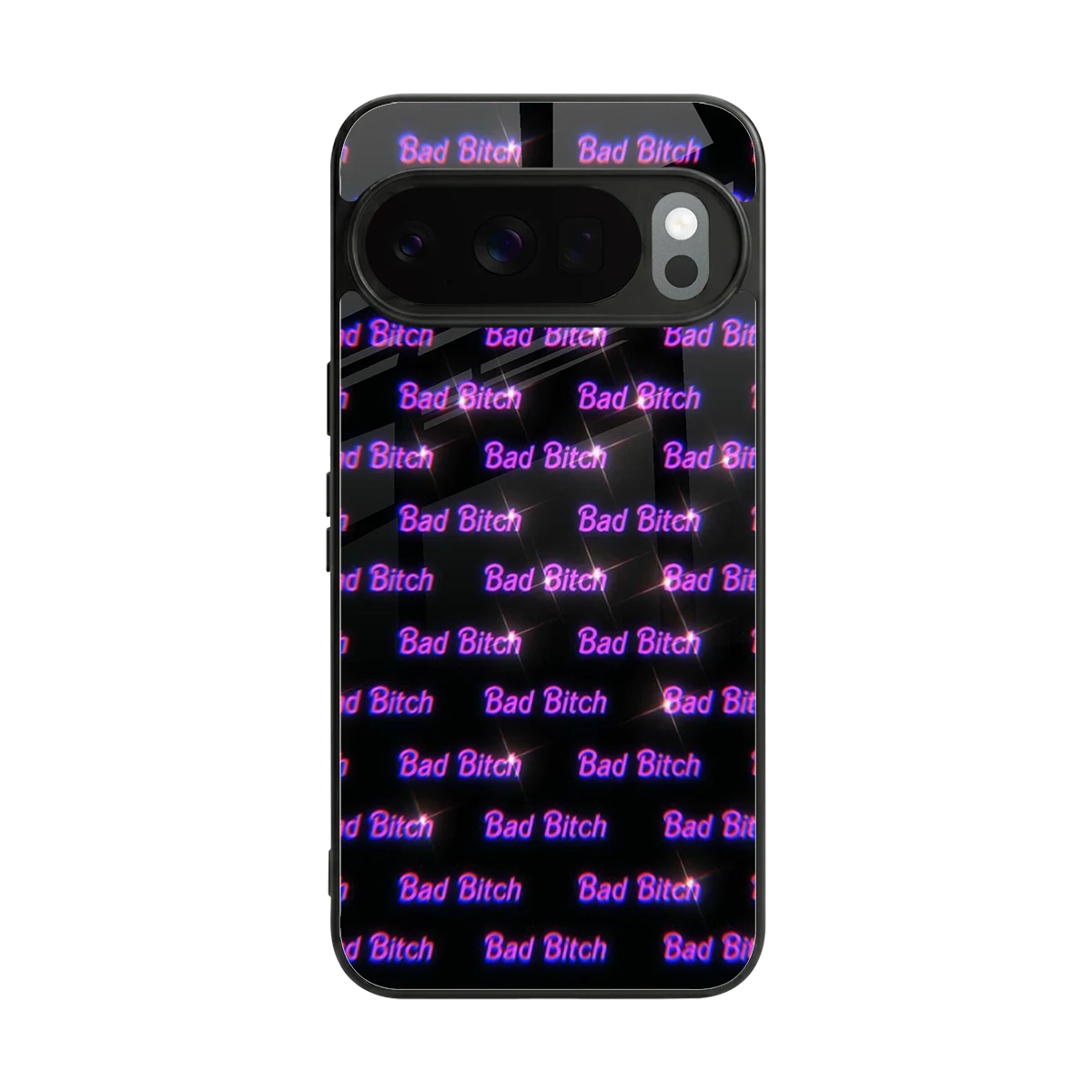 Bad Bitch back phone cover | glass case for google pixel 10 pro