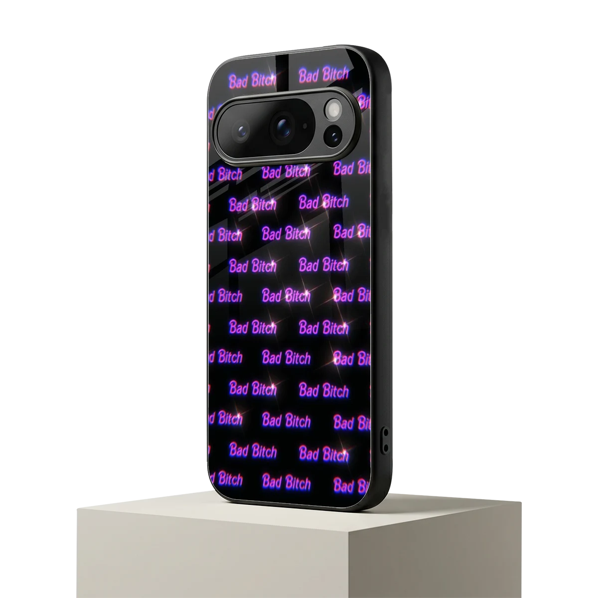 Bad Bitch google pixel 10 pro mobile cover | shockproof glass phone case