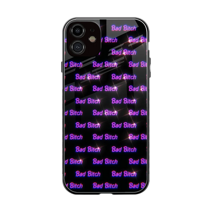 Bad Bitch back phone cover | glass case for iphone 11