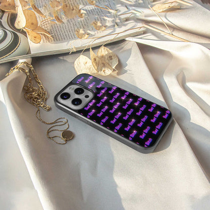 Bad Bitch TPU glass hybrid case for iPhone 16 | premium mobile back cover