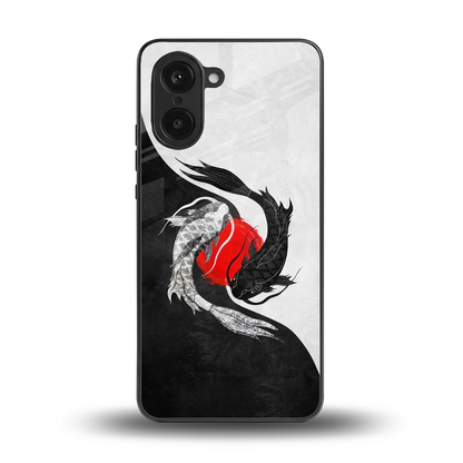 Balanced Swim back phone cover | glass case for oneplus nord ce5 5g
