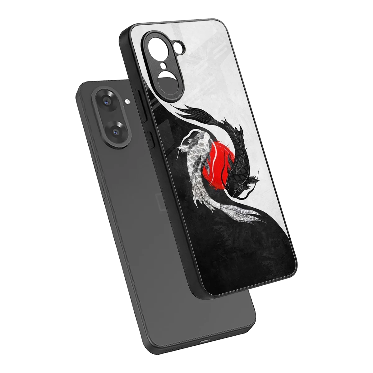 Balanced Swim sleek oneplus nord ce5 5g cover with tempered glass back and TPU edges