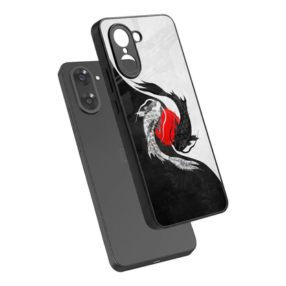 Balanced Swim sleek oneplus nord ce5 5g cover with tempered glass back and TPU edges