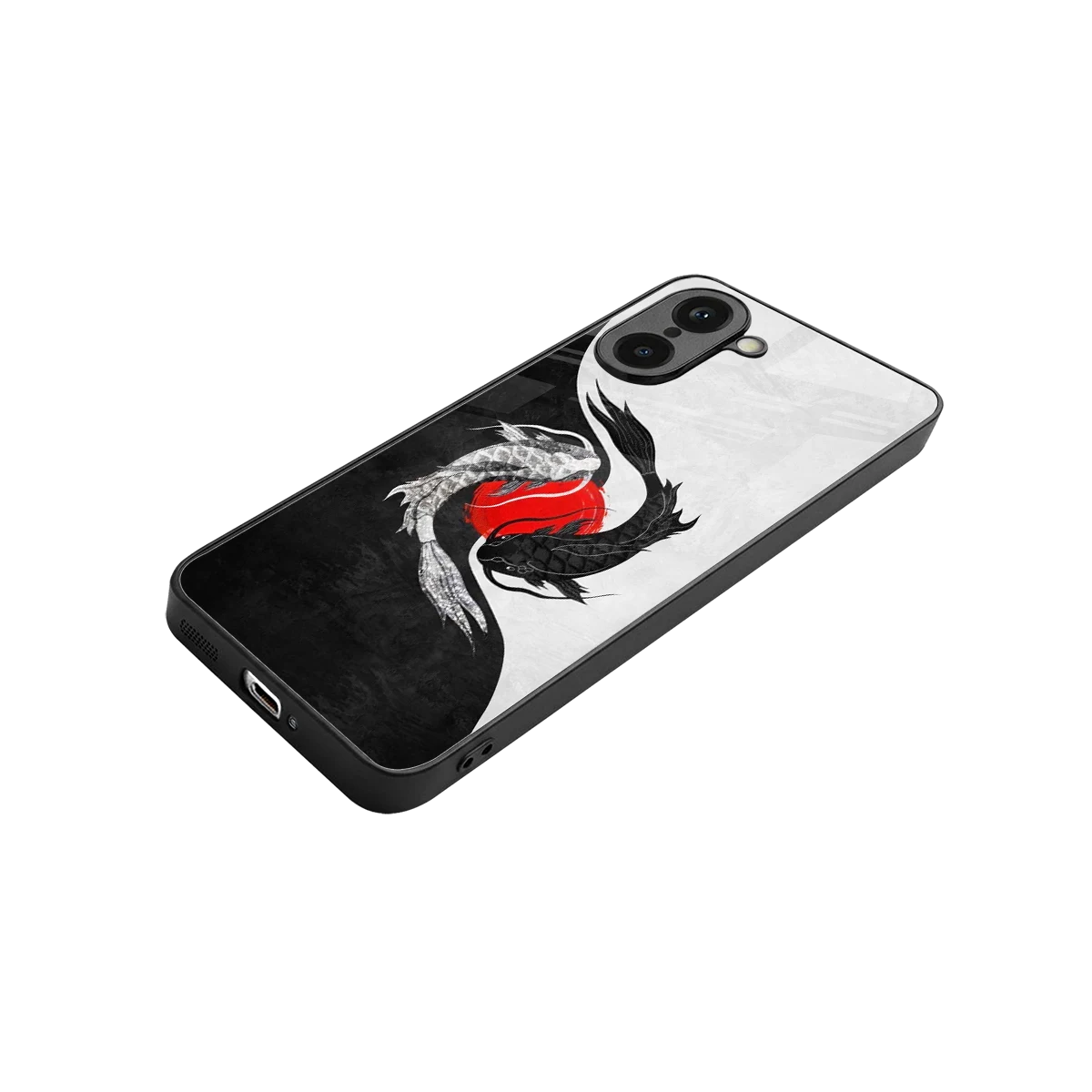 Balanced Swim stylish phone case for oneplus nord ce5 5g | glossy glass and slim fit