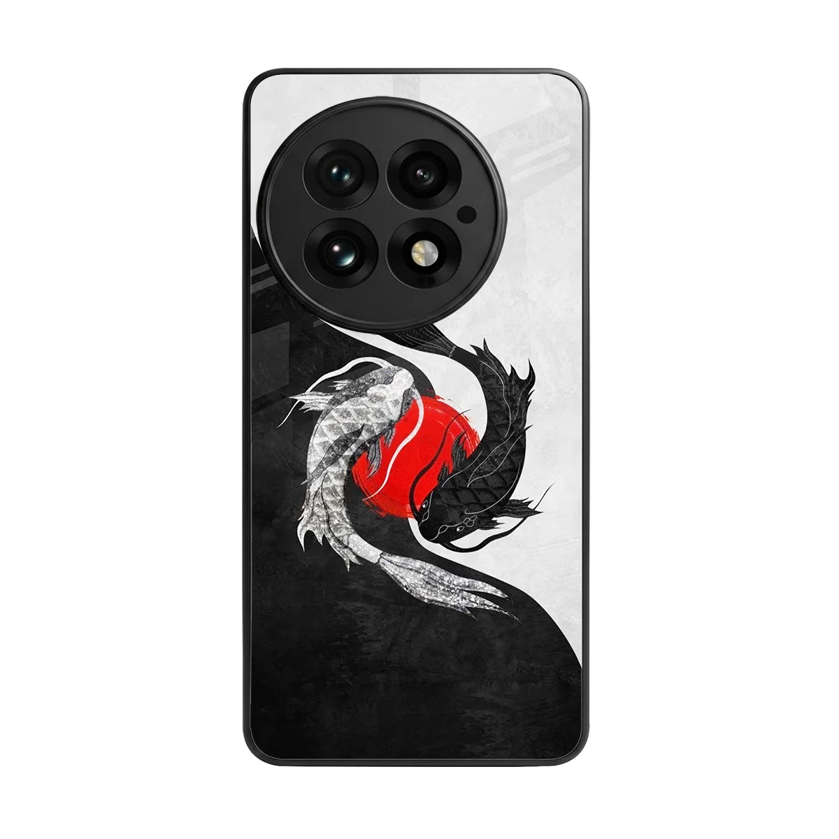 Balanced Swim back phone cover | glass case for oneplus 13