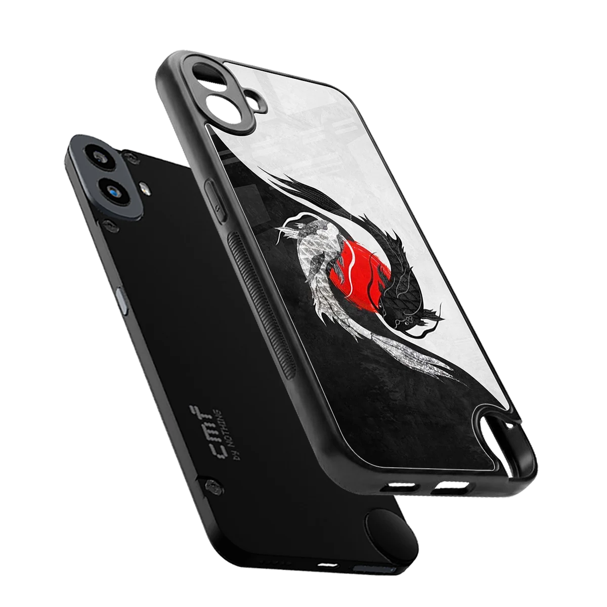 Balanced Swim sleek cmf nothing phone 1 cover with tempered glass back and TPU edges