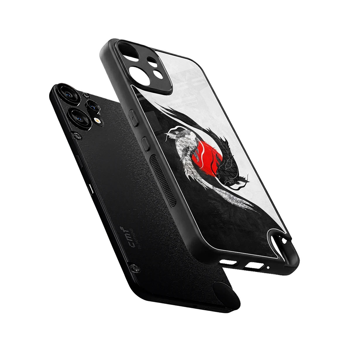 Balanced Swim sleek cmf nothing phone 2 pro cover with tempered glass back and TPU edges