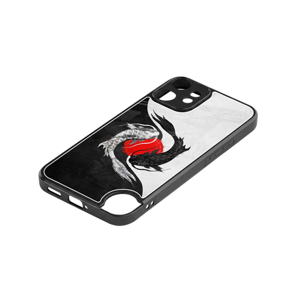 Balanced Swim stylish phone case for cmf nothing phone 2 pro | glossy glass and slim fit