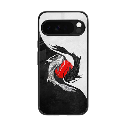 Balanced Swim back phone cover | glass case for google pixel 10 pro xl