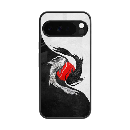 Balanced Swim back phone cover | glass case for google pixel 10 pro xl