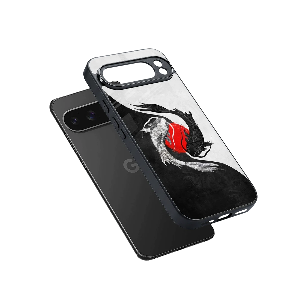 Balanced Swim sleek google pixel 10 pro xl cover with tempered glass back and TPU edges