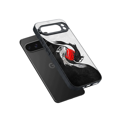 Balanced Swim sleek google pixel 10 pro xl cover with tempered glass back and TPU edges