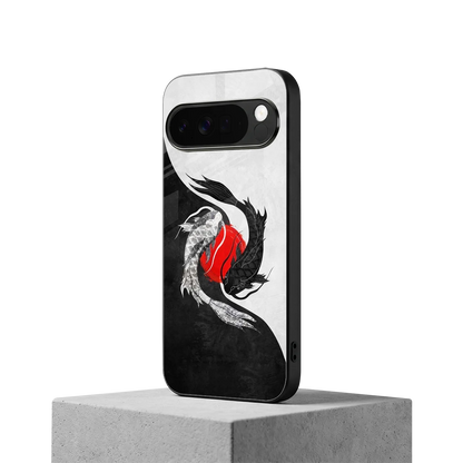 Balanced Swim google pixel 10 pro xl mobile cover | shockproof glass phone case