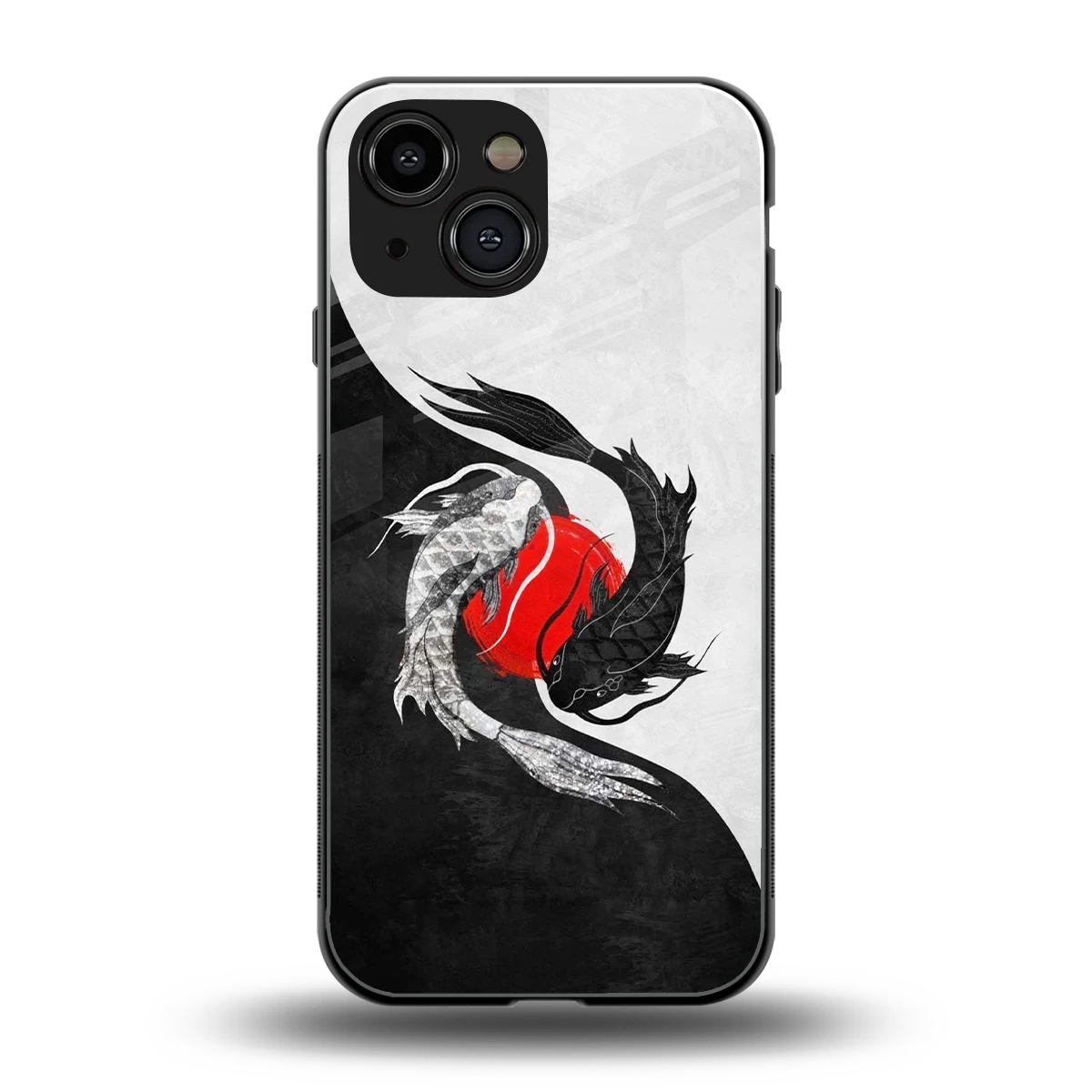 Balanced Swim back phone cover | glass case for iphone 13 mini