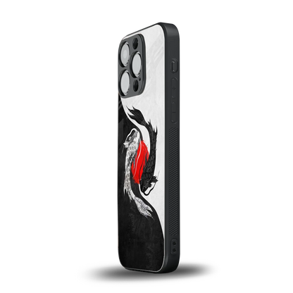 Balanced Swim iphone 13 pro mobile cover | shockproof glass phone case