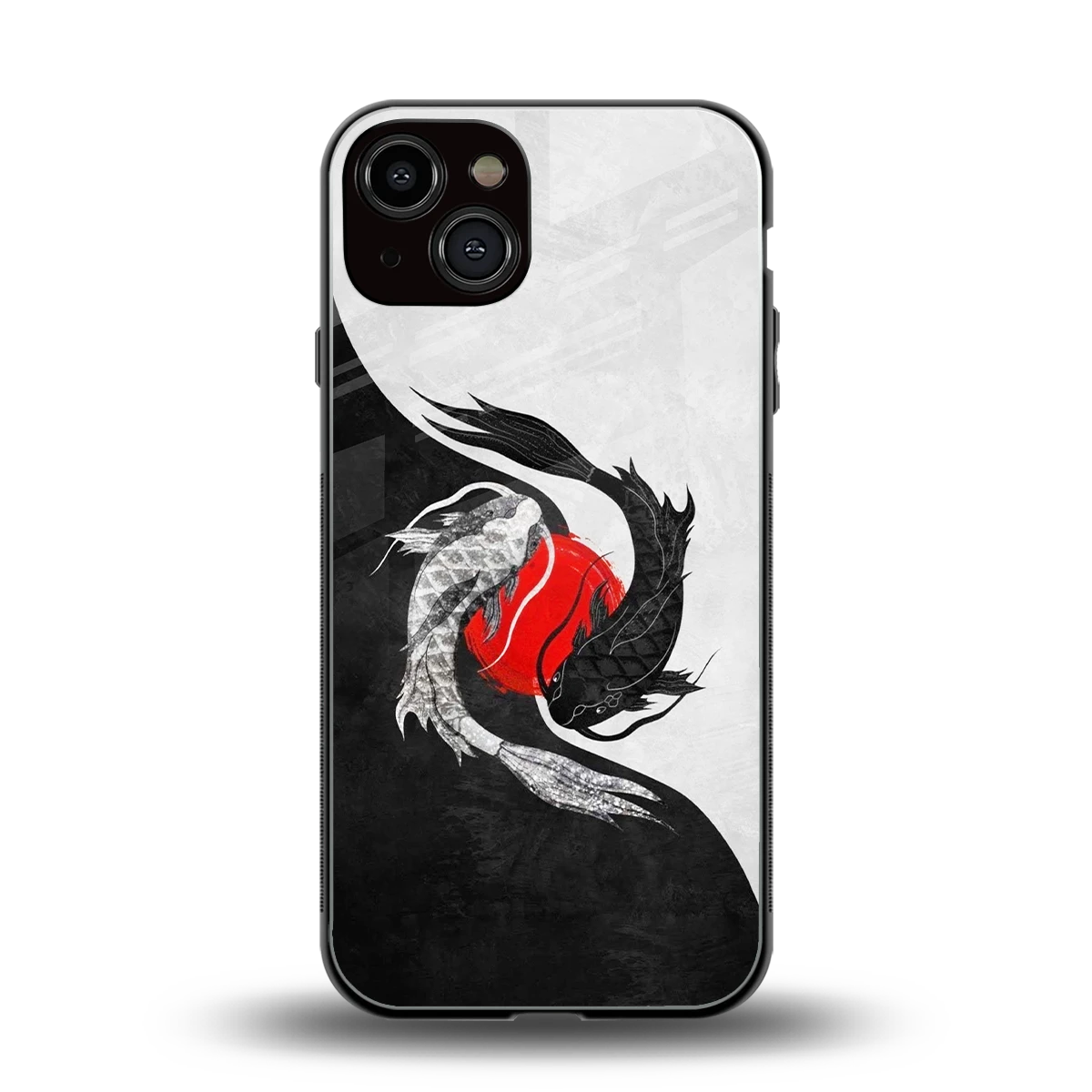 Balanced Swim back phone cover | glass case for iphone 14