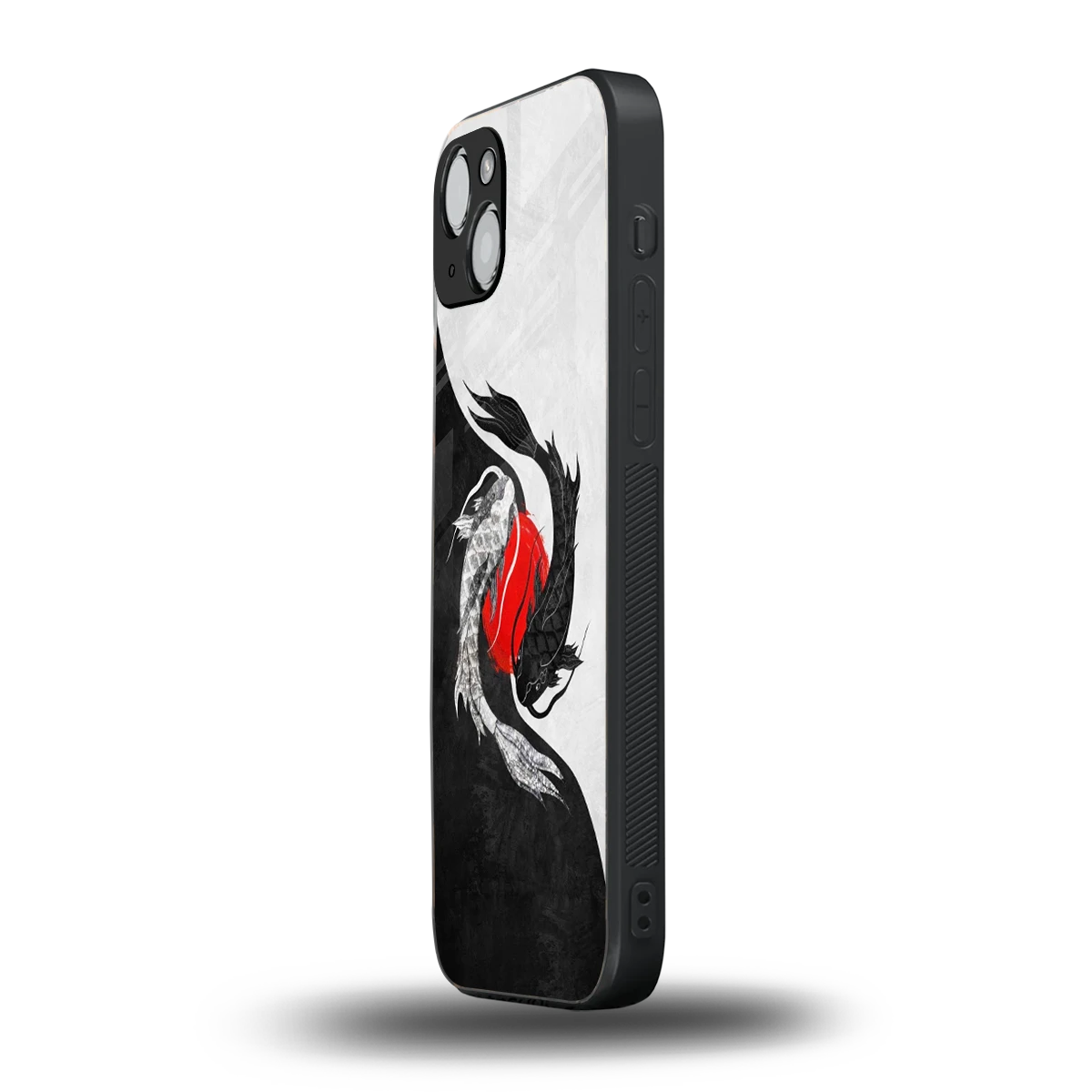 Balanced Swim iphone 14 plus mobile cover | shockproof glass phone case