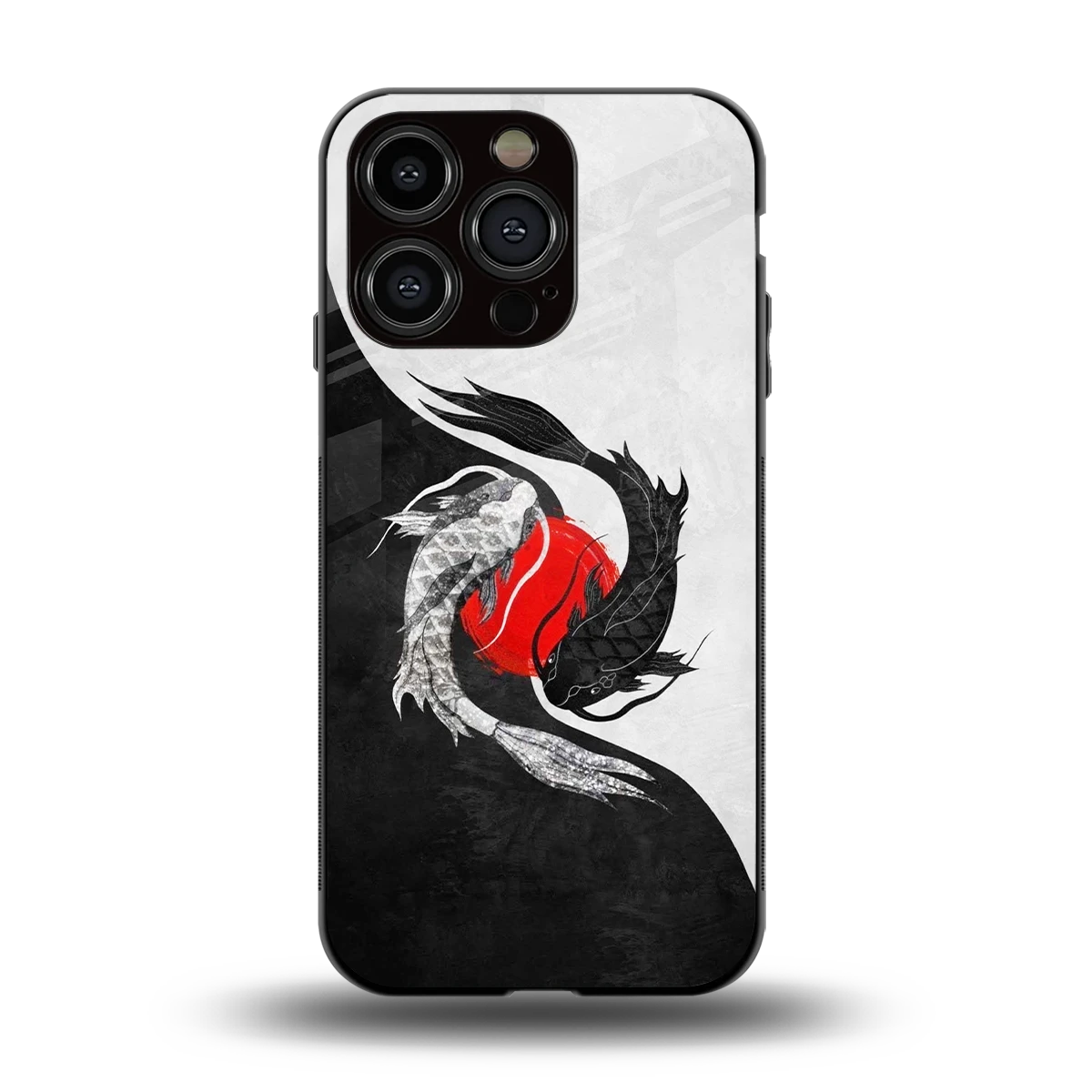 Balanced Swim back phone cover | glass case for iphone 15 pro