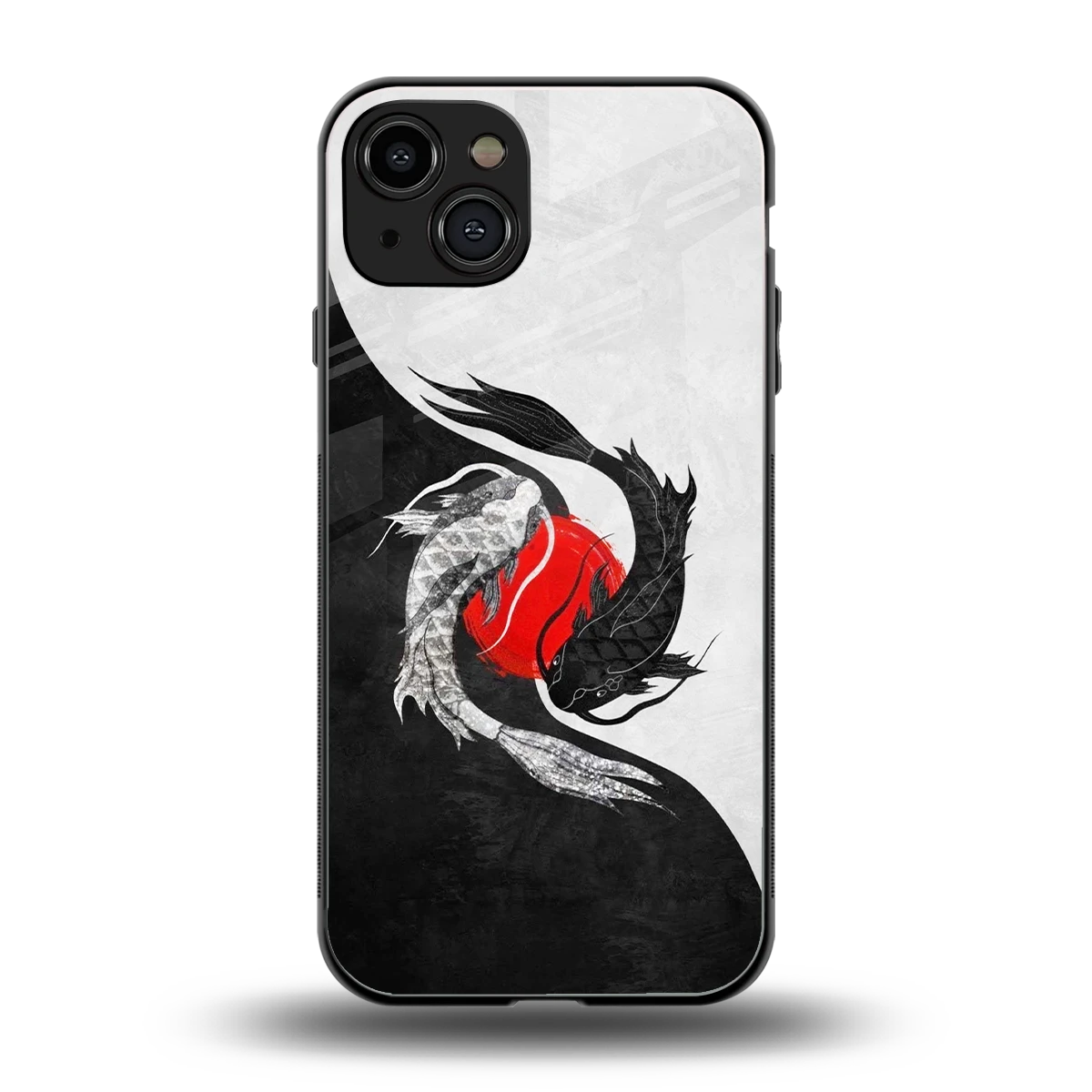 Balanced Swim back phone cover | glass case for iphone 15