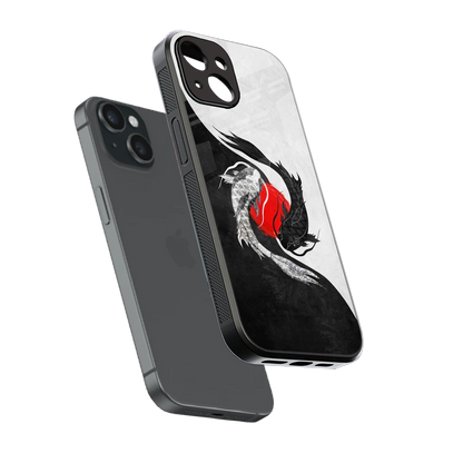 Balanced Swim sleek iphone 15 cover with tempered glass back and TPU edges