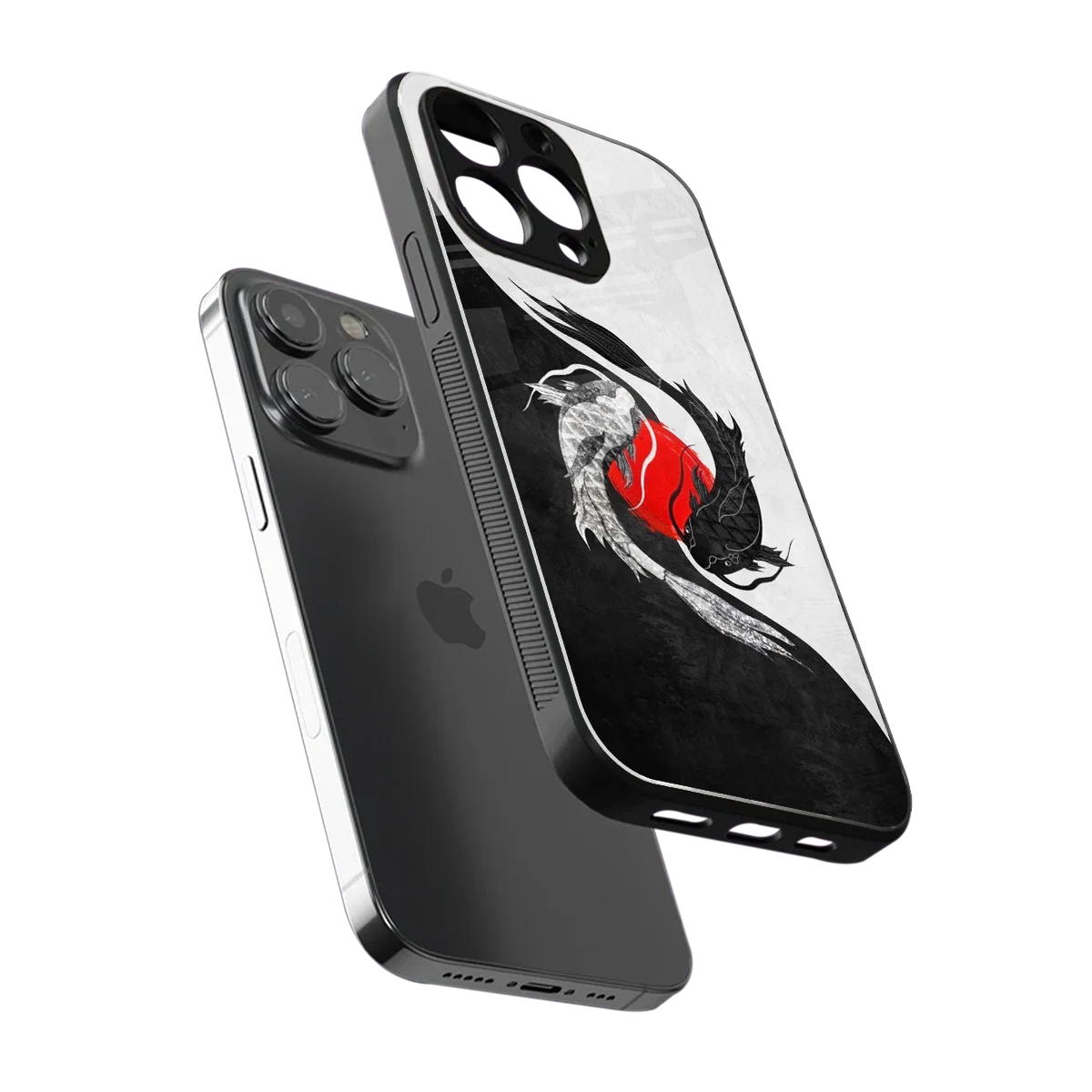 Balanced Swim sleek iphone 16 pro max cover with tempered glass back and TPU edges