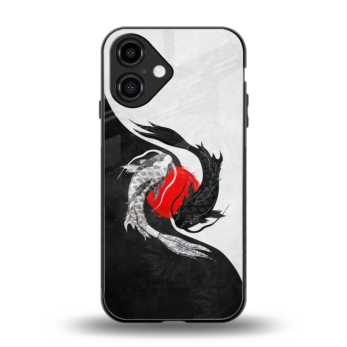 Balanced Swim back phone cover | glass case for iphone 16