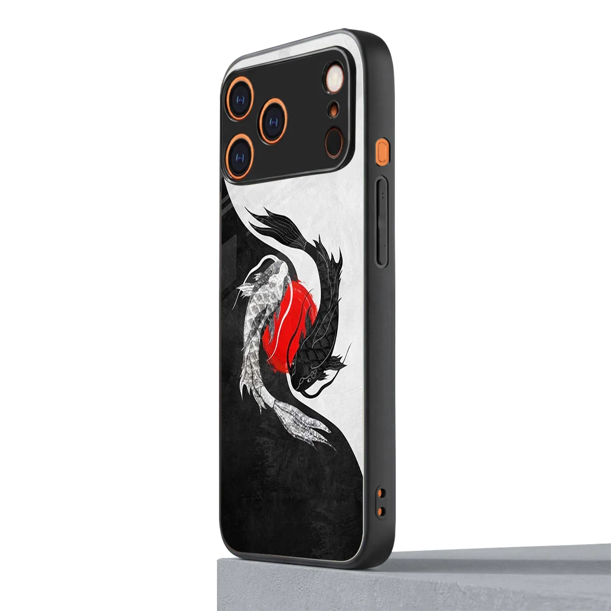 Balanced Swim iphone 17 pro mobile cover | shockproof glass phone case